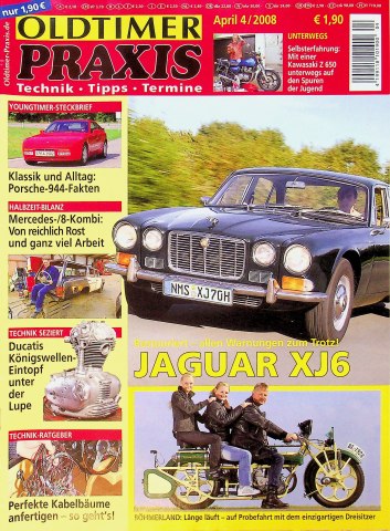 Deckblatt Oldtimer Praxis (04/2008)
